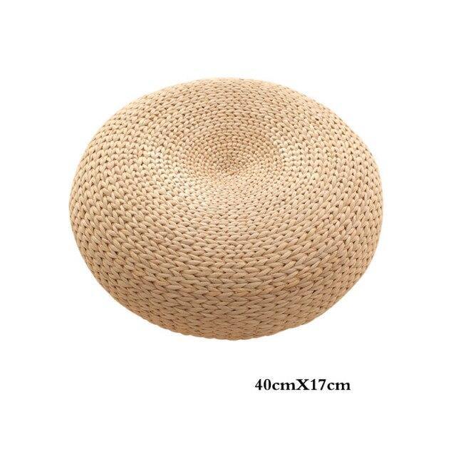 Handmade straw woven furniture