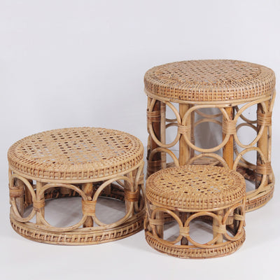 Rattan Plant Stand or Stool