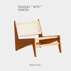 Rattan Armchair - Modern Minimalist Nordic Living Room Chair With Backrest Recline